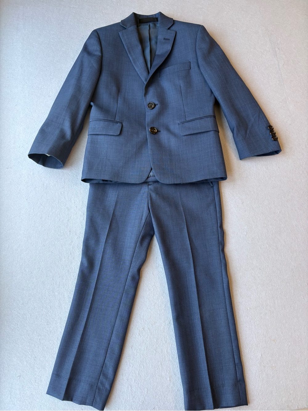 Ralph Lauren Slate Blue Two-Piece Suit Sz 5/6